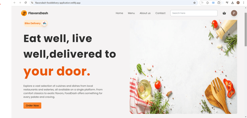 Thumbnail for FlavorsDash
