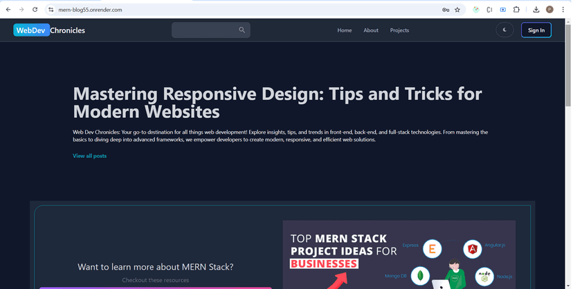 Thumbnail for WebDev Chronicles